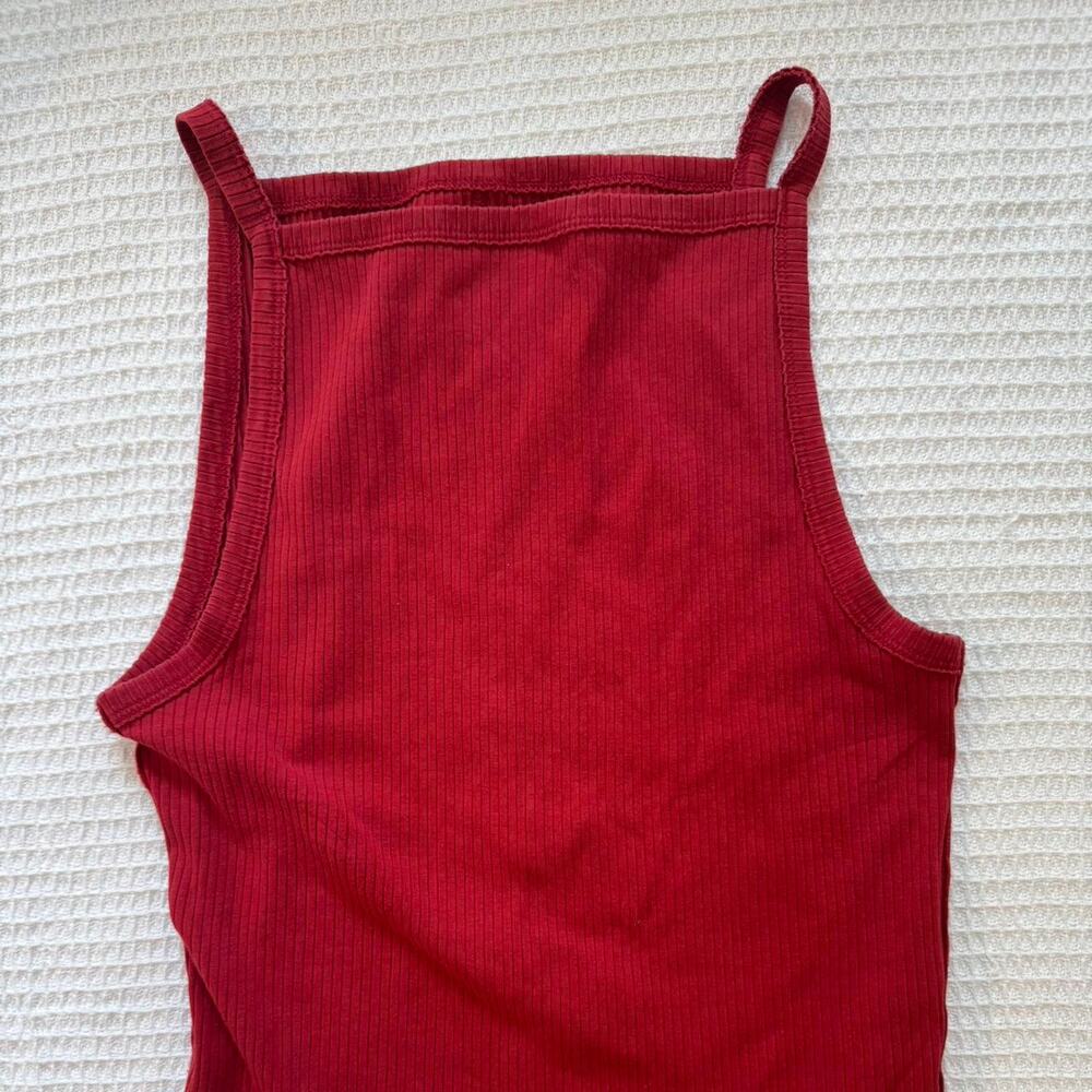 Free people red tank top